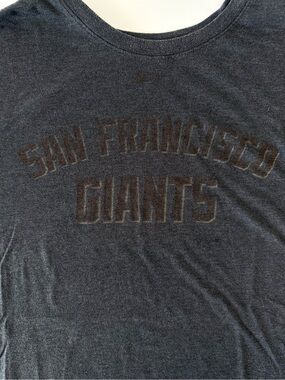 Nike MLB San Francisco Giants Tri-Blend Graphic Tee Dark Gray Men’s XXL